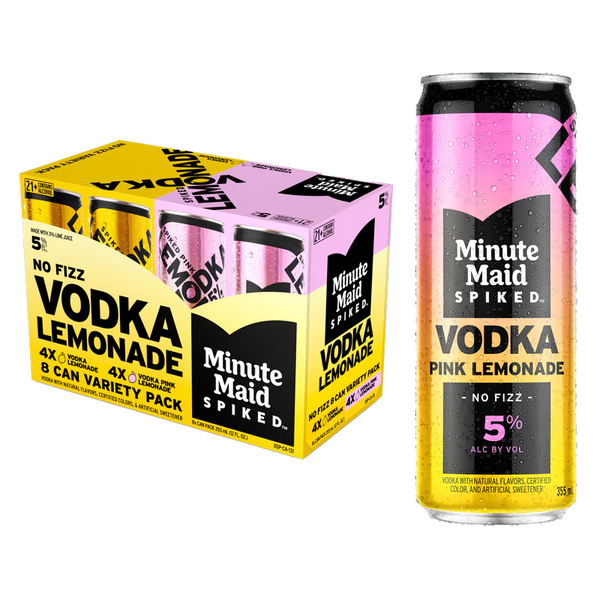 Minute Maid Spiked Lemonade Variety 8pk 335ml – Grand Island Wine