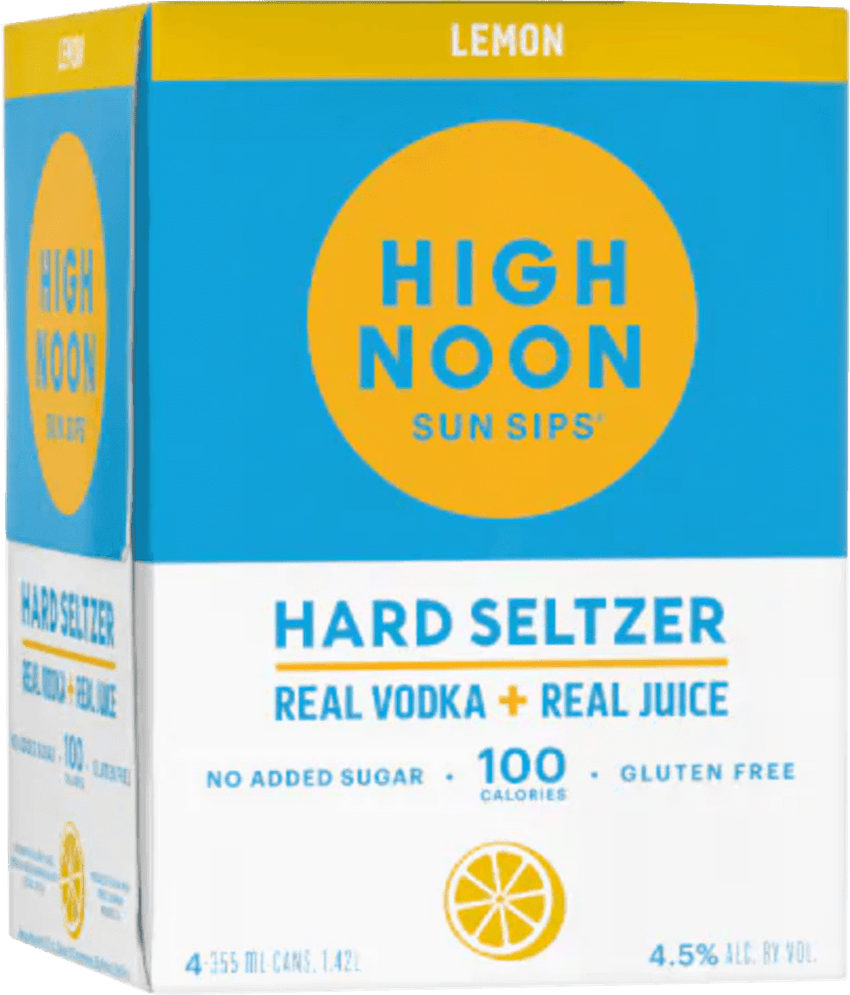 High Noon Lemon 4pk 355ml