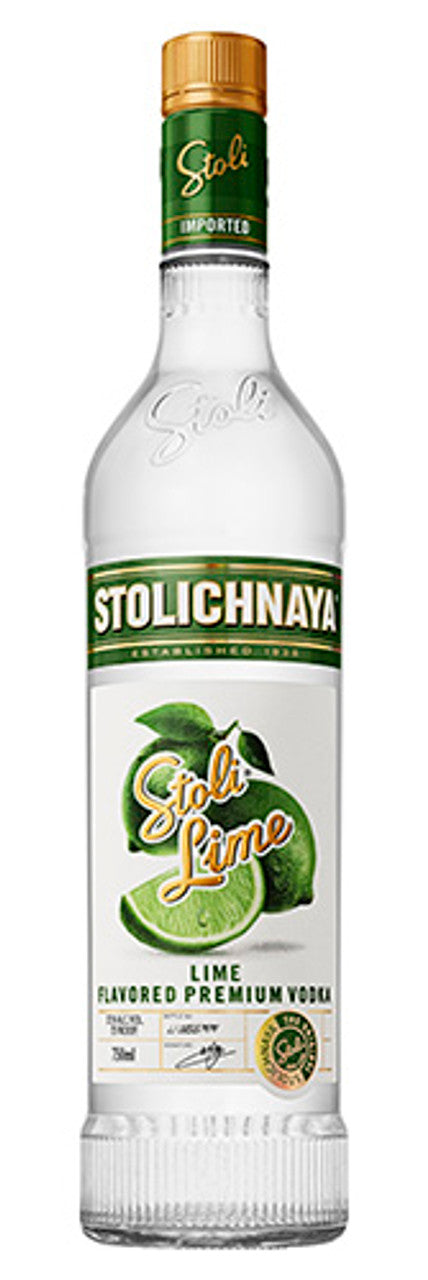Stolichnaya Lime Vodka 1L