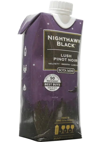 Bota Box Mini Nighthawk Pinot Noir 500ml