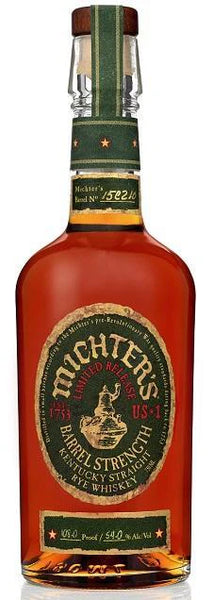 Michters  Barrel Strength Rye 109.2 750ml
