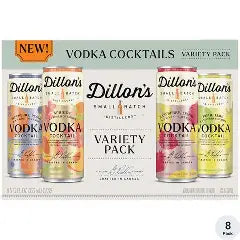 Dillons Vodka Cocktail Variety 8pk 355ml