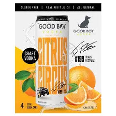 Good Boy Vodka Citrus Circus RTD 4pk