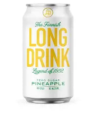 The Finnish Long Drink Pineapple Zero Sugar 6pk 355ml