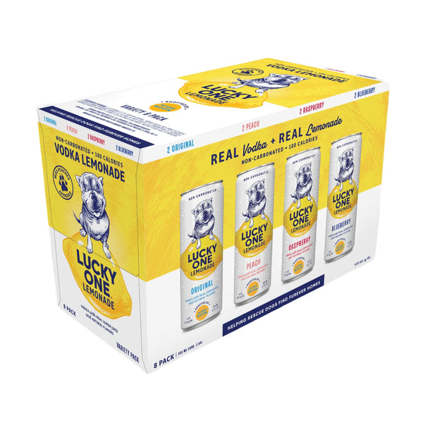 High Noon Lucky One Lemonade 8pk 355ml
