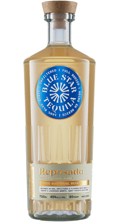 Blue Star Reposado Honey Tequila 750ml