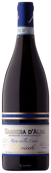 Cascina Baricchi Barbera d'Alba Riva della Coda 750ml