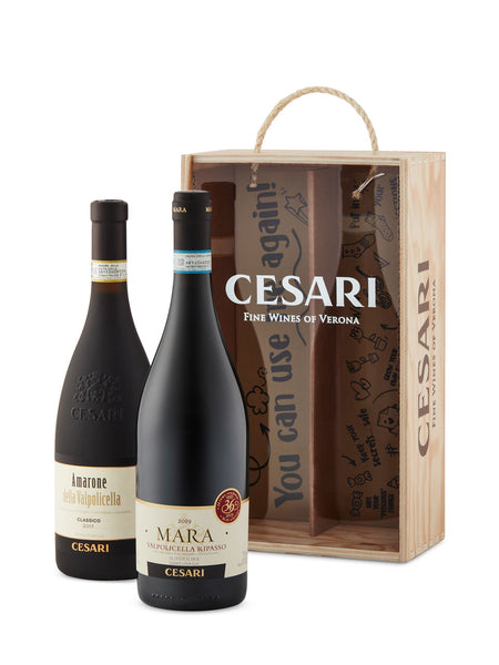 Cesari Wine 2pk Amarone & Ripasso 750ml
