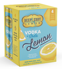 Deep Eddy Vodka Seltzer Lemon 4pk 355ml