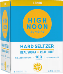 High Noon Lemon 4pk 355ml