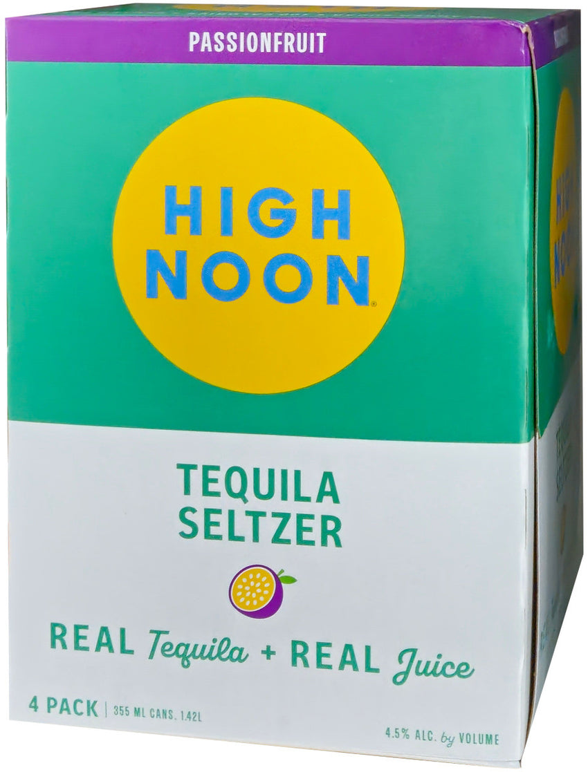 High Noon Tequila Passionfruit 4pk 355ml