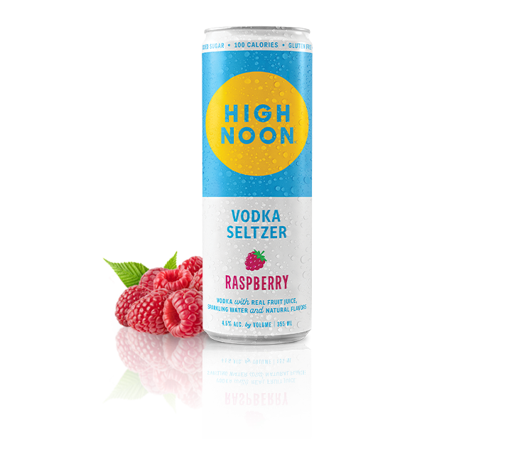 High Noon Raspberry 4pk 355ml