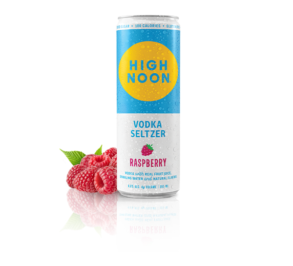 High Noon Raspberry 4pk 355ml