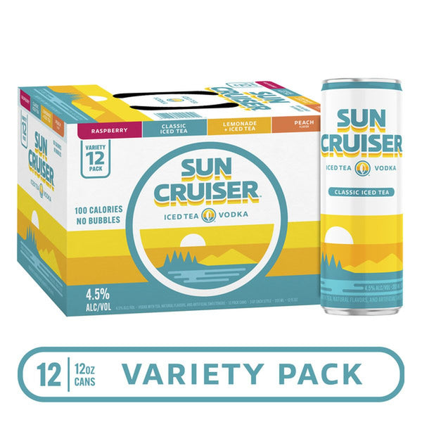 Sun Cruiser Iced Tea & Vodka Variety 12pk 355ml