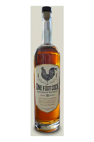 One Foot Cock Straight Bourbon 750ml