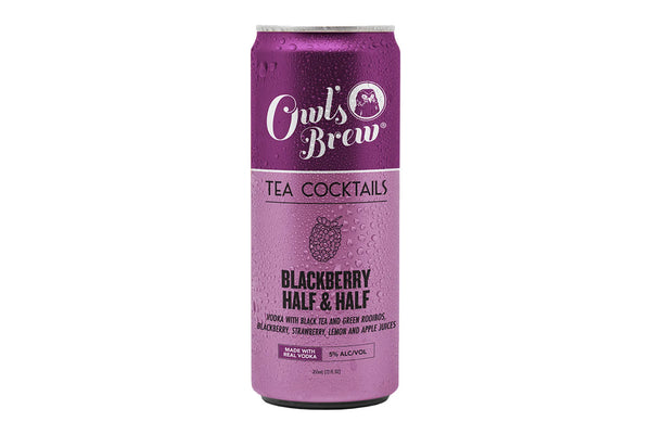 Owls Brew Blackberry Half & Half 4 pack 355ml