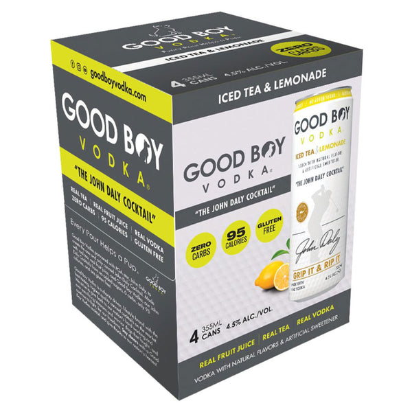 Good Boy Vodka John Daly RTD Tea & Lemonade 4pk