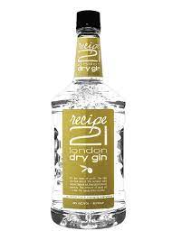 Recipe 21 London Dry Gin 1.75L