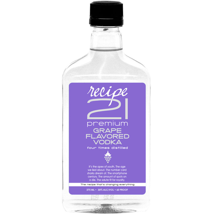 Recipe 21 Grape Vodka 375ml