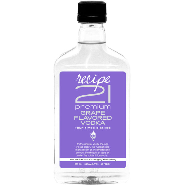 Recipe 21 Grape Vodka 375ml