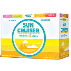 Sun Cruiser Lemonade Vodka Variety 8pk 355ml