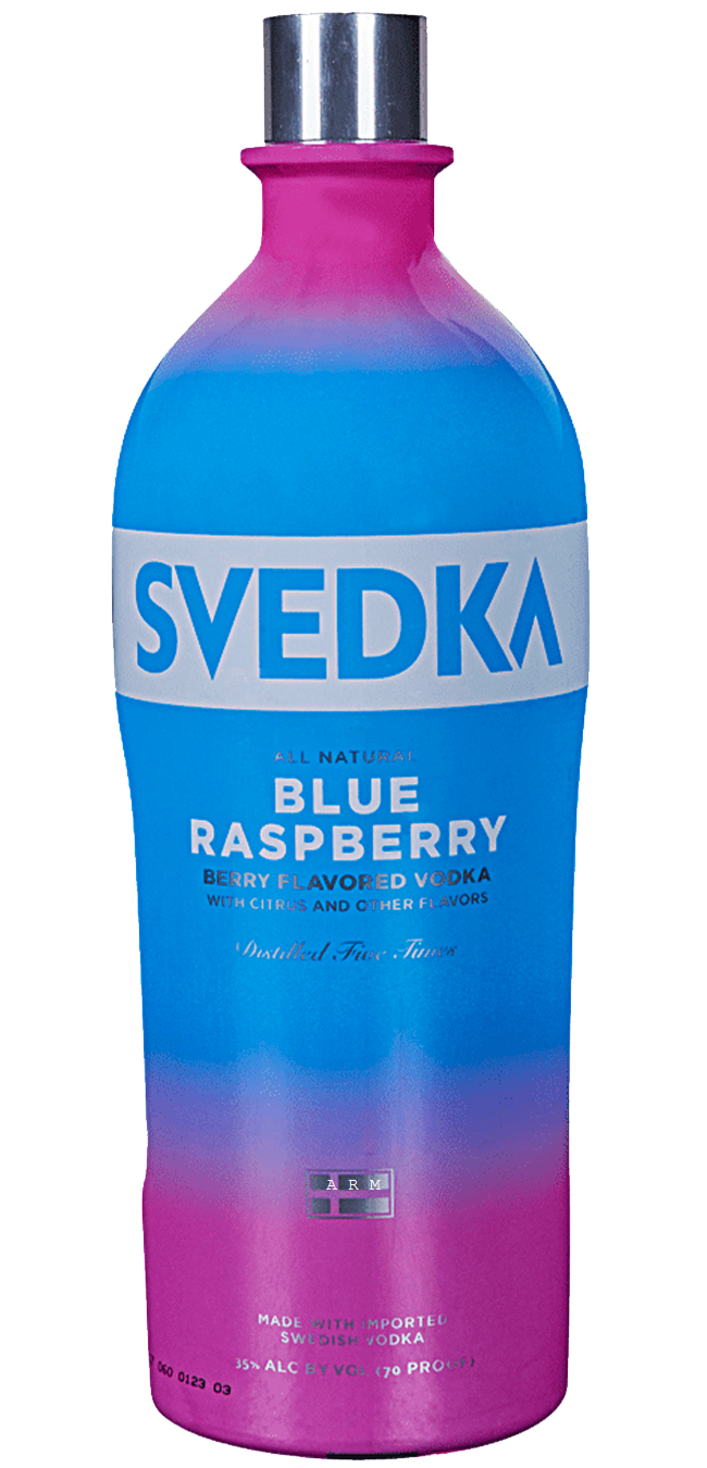 Svedka Blue Raspberry Vodka 1.75L