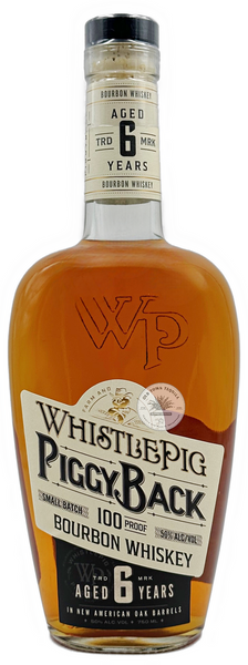 Whistlepig PiggyBack Bourbon 6yr 750ml