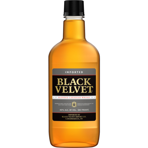 Black Velvet Plastic 750ml