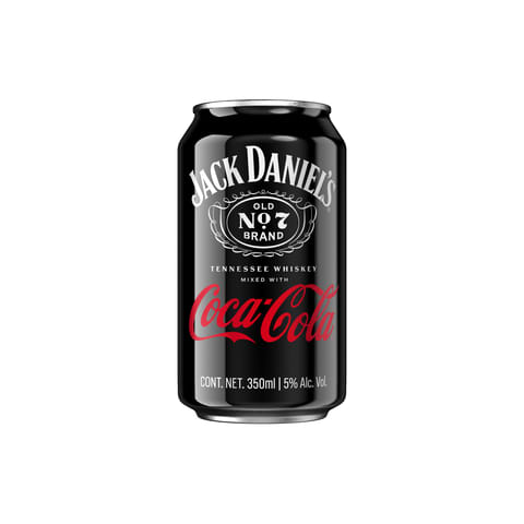 Jack Daniels Jack & Coke 4pk 355ml