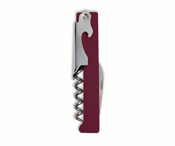 Burgundy Corkscrew