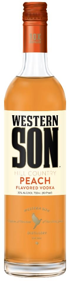 Western Son Peach Vodka 1L