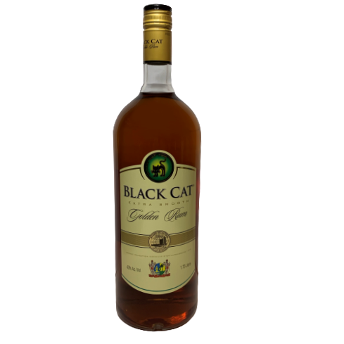 Black Cat Gold Rum 1.75L