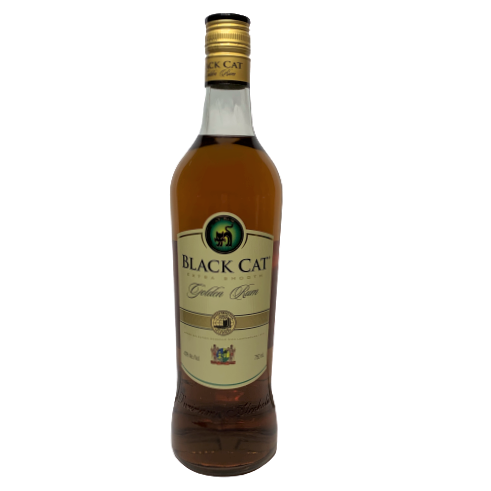Black Cat Gold Rum 750ml