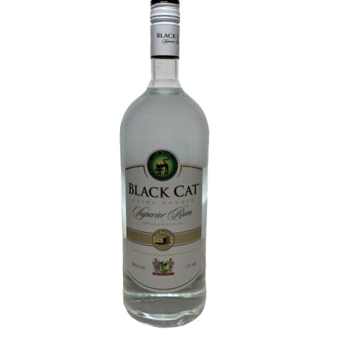 Black Cat White Rum 1.75L