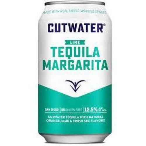 Cutwater Tequila Margarita Lime 4pk 12oz