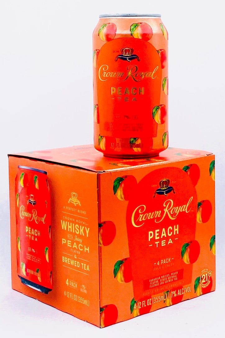 Crown Royal Peach & Tea 4 Pack 355 ml