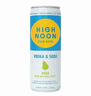 High Noon Pear Hard Seltzer 9° 4pk real
