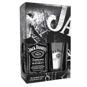 Jack Daniels Old No 7 Glass (Gift Pack) 1.75L
