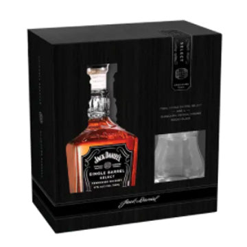 Jack Daniels Single Barrel Glass (Gift Pack) 750ml