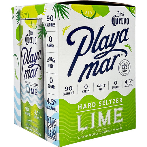 Jose Cuervo Playamar Hard Seltzer Lime 4pk 355ml