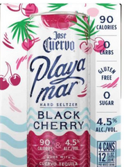 Jose Cuervo Playamar  Hard Seltzer Black Cherry 4pk 355ml