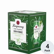 Tanqueray Gin & Tonic Can 4 pack