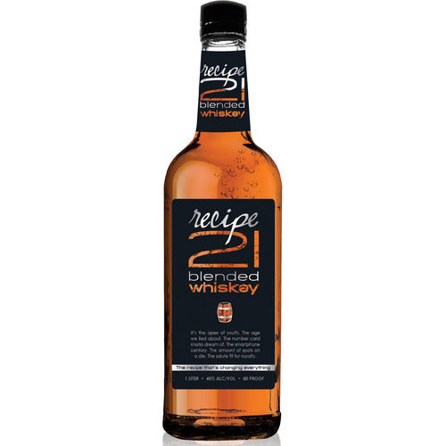 Recipe 21 Blended Whiskey 1L