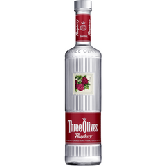 Three Olives Raspberry Vodka 1L