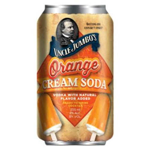 Uncle Jumbo's Orange Cream Soda 4pk 355ml