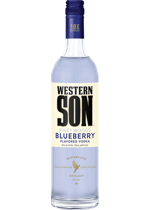 Western Son Blueberry Vodka 1L
