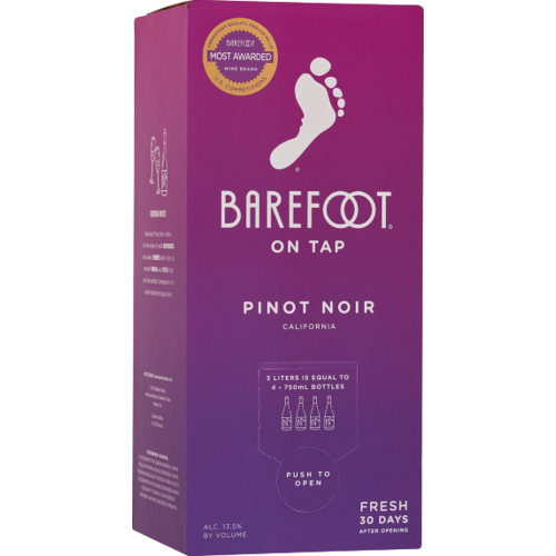 Barefoot Pinot Noir 3L Box