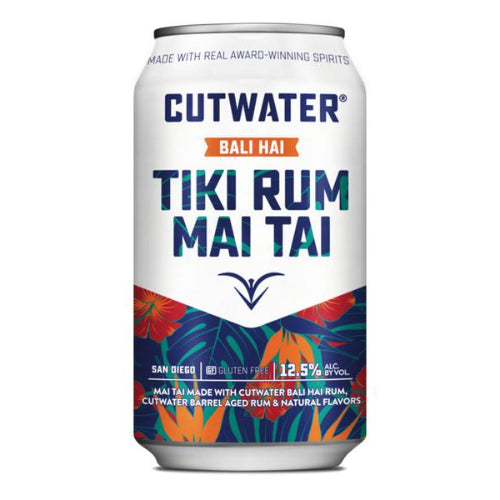Cutwater Tiki Rum Mai Tai 4pk 12oz