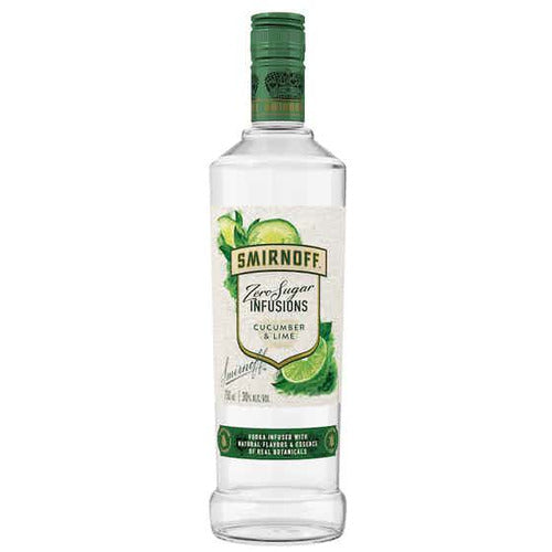 Smirnoff Zero Sugar Cucumber & Lime 750ml