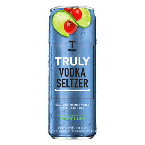Truly Vodka Cherry Lime Seltzer 4pk 355ml
